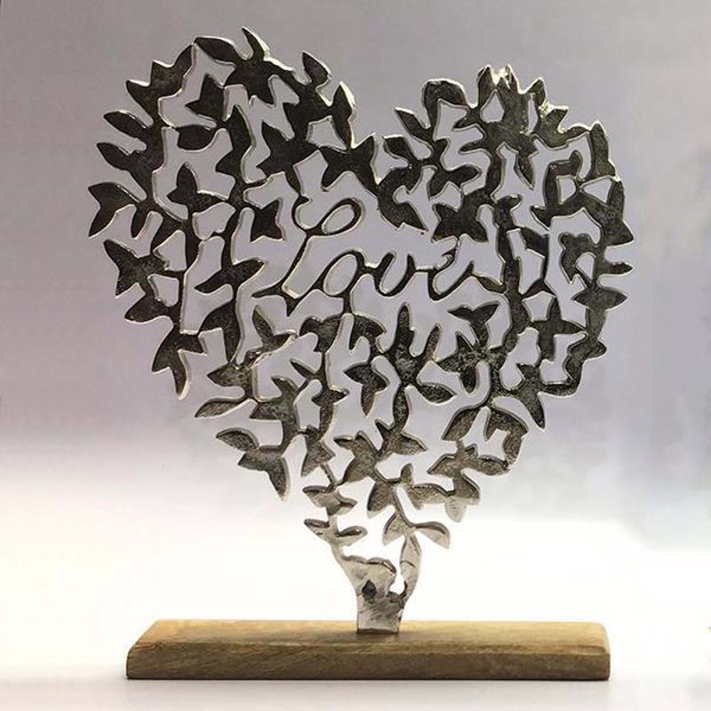 Διακοσμητικά Επιτραπέζια agiovlasitishome - ΣΗΜΑΝΤΙΚΟ: Σε περίπτωση διαφοράς τιμής από το κατάστημα ισχύει παντα και μόνο η τιμή του καταστήματος ESTHETI home Επιτραπέζιο Διακοσμητικό Καρδιά Μεταλλική